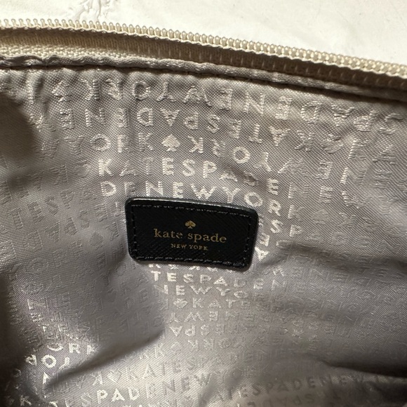 Kate Spade Silver Glitter Crossbody - Picture 4 of 5